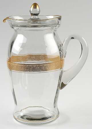 Rambler Rose 1125 Gold 61 Oz Pitcher & Lid