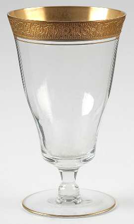 Rambler Rose 1125 Gold Footed Tumbler