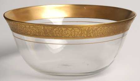 Rambler Rose 1125 Gold Small Fruit Dessert Bowl