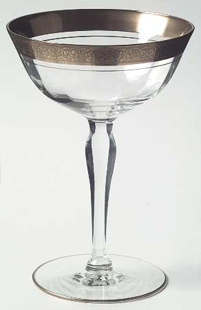Rambler Rose 35 Gold (Non Optic) Champagne/Tall Sherbet