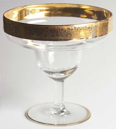 Rambler Rose 35 Gold (Non Optic) Footed Cocktail