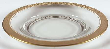 Rambler Rose 35 Gold (Non Optic) Luncheon Plate