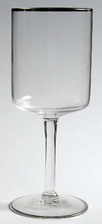 Regal Water Goblet by Glastonbury - Lotus