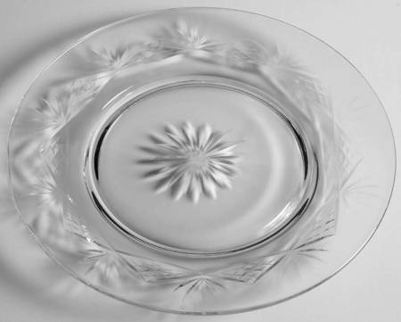 Renaissance Clear (No Trim) Luncheon Plate