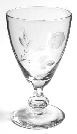 Rose (Cut, Stem #L15) Juice Glass