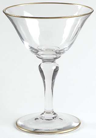Sharon Clear Champagne/Tall Sherbet