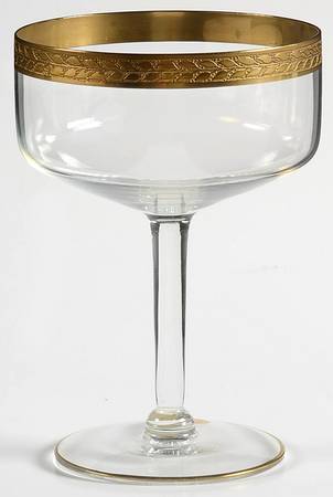 Tudor Clear Champagne/Tall Sherbet