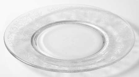 Vesta Clear (Stem 75) Luncheon Plate