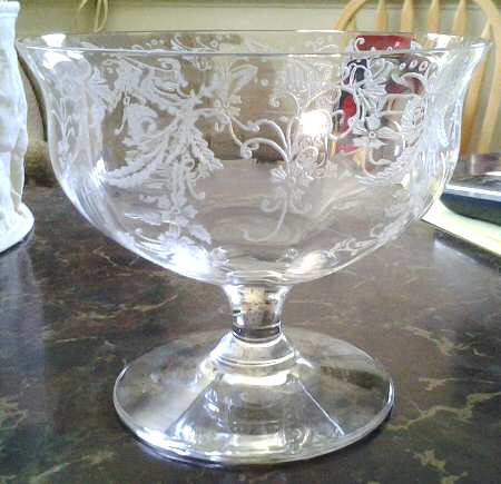 Vesta Clear (Stem 75) Footed Fruit Salad/Finger Bowl
