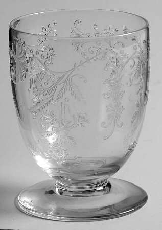 Vesta Clear (Stem 73) Oyster or Fruit Cocktail by Glastonbury - Lotus