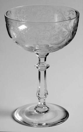Vesta Clear (Stem 73) Champagne/Tall Sherbet