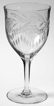 Vine Line Water Goblet