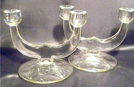 Vine (Stem 77) Double Light Candlestick