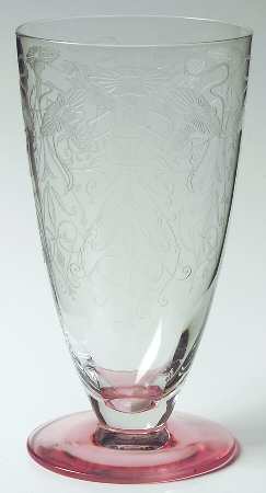 Yodel Pink 12 Oz Footed Tumbler