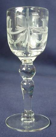 Yorktown Clear Cordial Glass
