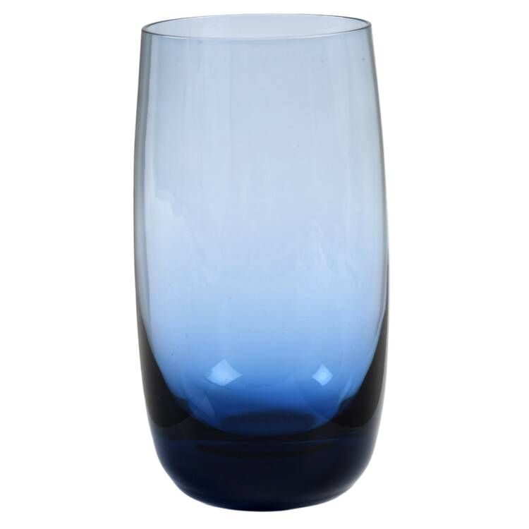 Accent Cobalt-Blue Highball Glass