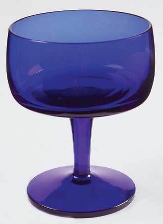 Accent Cobalt-Blue Champagne/Tall Sherbet