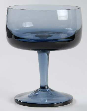 Accent II Blue Champagne/Tall Sherbet