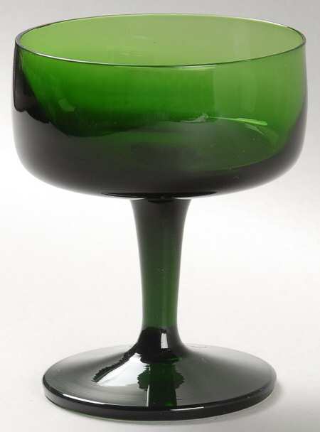 Accent II Green Champagne/Tall Sherbet
