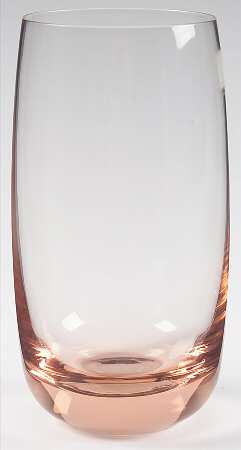 Accent Peach 17 Oz Flat Tumbler