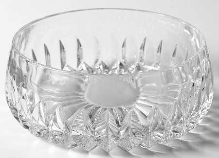 Althea (Cut) 7" Round Bowl by Gorham Crystal