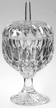 Althea (Cut) Candy Dish & Lid