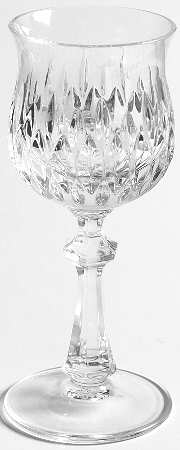 Ariana Clear (Older, Cut) Cordial Glass