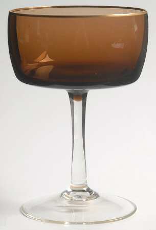 Autumn (Gold Trim) Champagne/Tall Sherbet