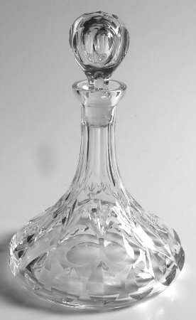 Bamberg Ships Decanter & Stopper