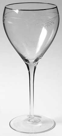 Bellamy Platinum by Gorham Crystal