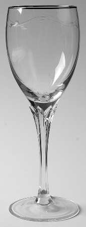 Celeste (Newer, Cut, Platinum Trim) by Gorham Crystal