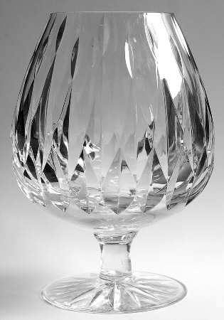 Chantilly (Vertical Cuts) Large Brandy Glass