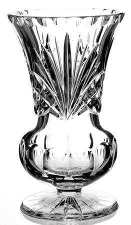 Cherrywood Clear Flower Vase
