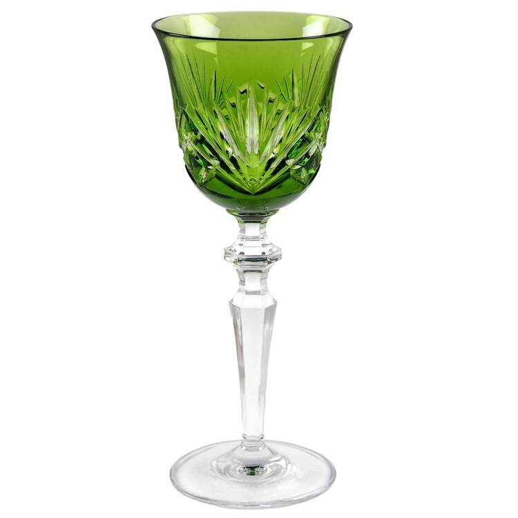 Cherrywood Clear Light Green Hock Wine