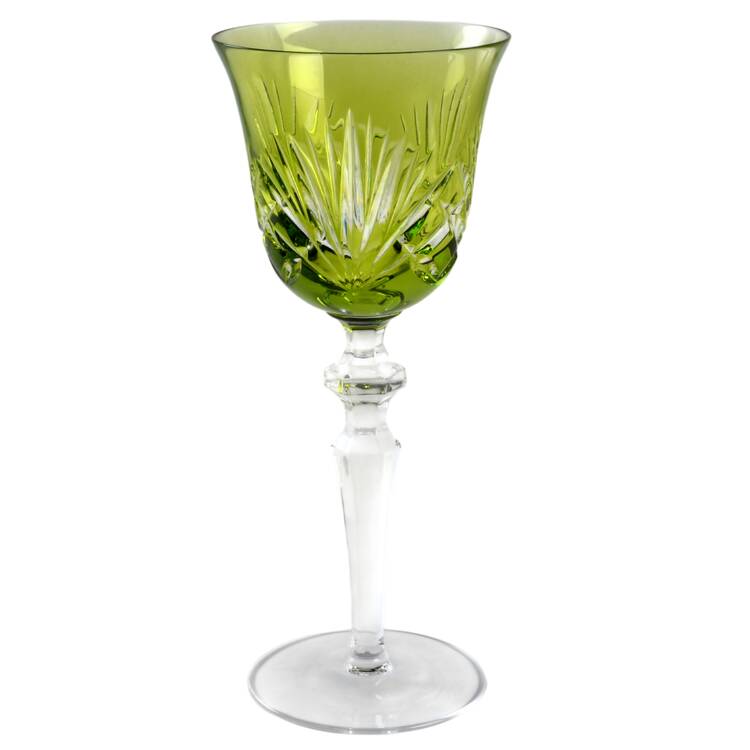 Cherrywood Clear Chartreuse Wine Hock