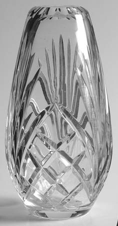 Cherrywood Clear 7" Tulip Vase