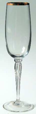Classique Gold Fluted Champagne