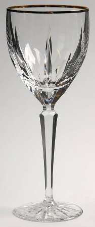 Clermont Gold by Gorham Crystal
