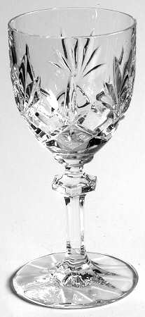 Crown Point Cordial Glass by Gorham Crystal