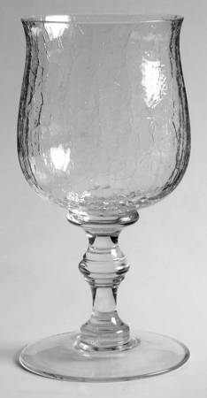 Crystalline Clear Wine Glass