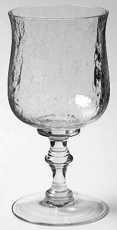Crystalline Clear Water Goblet by Gorham Crystal