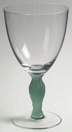 Décor Green Wine Glass