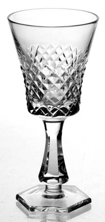 Diamond (Hex Base) Cordial Glass