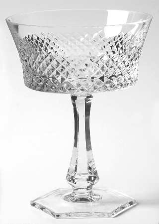 Diamond (Hex Base) Champagne/Tall Sherbet