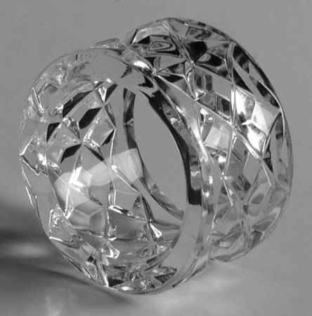 Fairfax Clear Napkin Ring