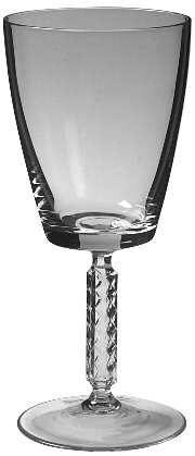 Fidelio Water Goblet by Gorham Crystal