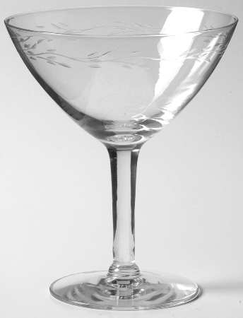 Fontana Champagne/Tall Sherbet by Gorham Crystal