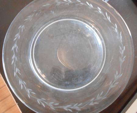 Fontana 7" Salad Plate by Gorham Crystal