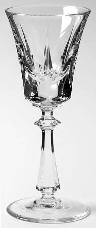 French Cathedral Cordial Glass
