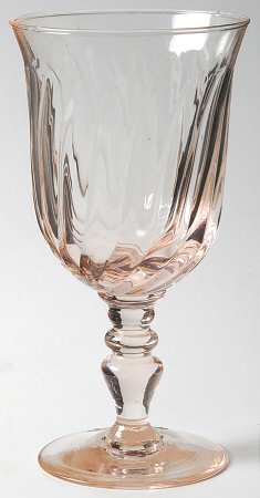 Gentry Pink Wine Glass